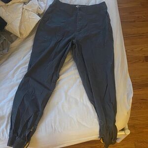 Pact Dark Gray twill Jogger Pants